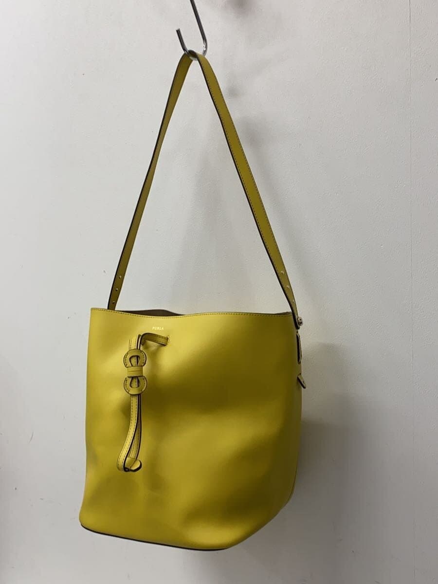 FURLA Shoulder Bag YLW Solid 2