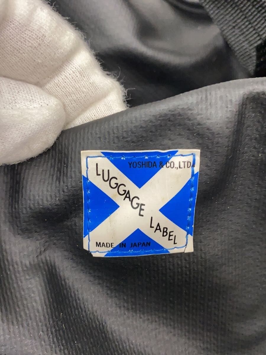 LUGGAGE LABEL Boston Bag BLK 5