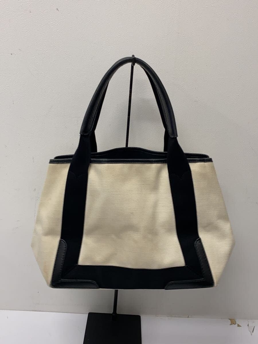BALENCIAGA Tote Bag Canvas BEG 339933 3