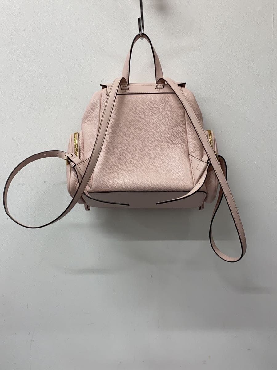 MICHAEL KORS Backpack Leather PNK Solid 35T1GTTB6L 3