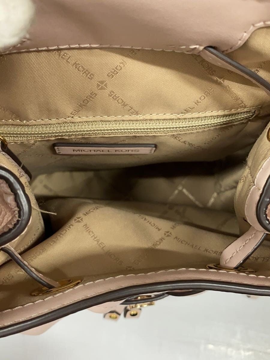 MICHAEL KORS Backpack Leather PNK Solid 35T1GTTB6L 6