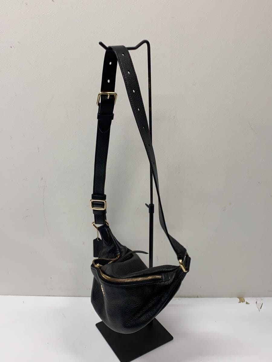 COACH Shoulder Bag Leather BLK H1980-F48738 2