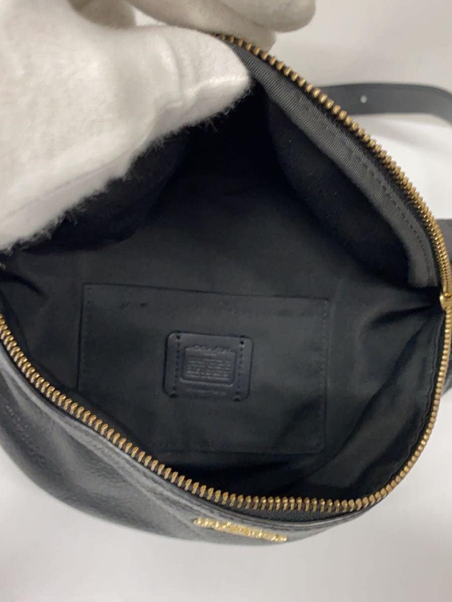 COACH Shoulder Bag Leather BLK H1980-F48738 6