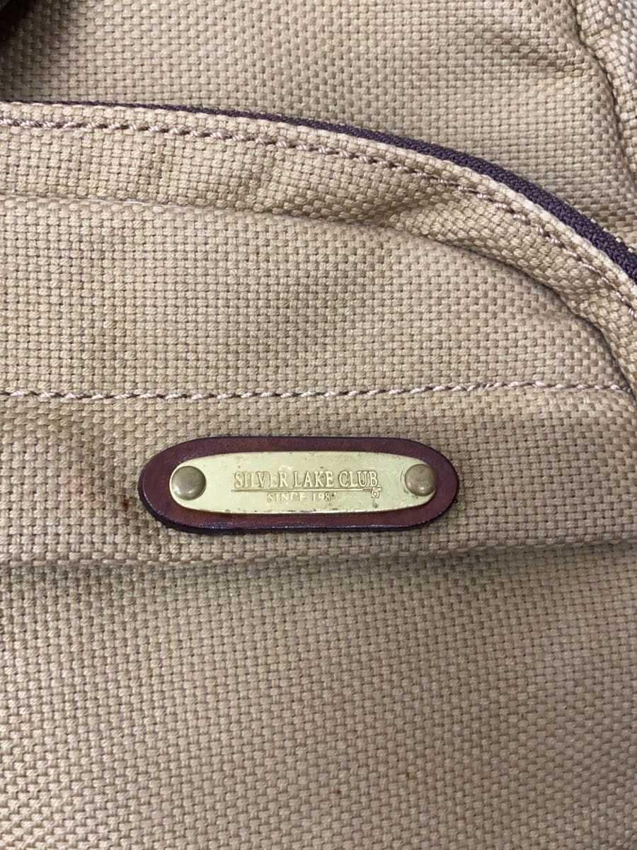 SILVER LAKE CLUB Boston Bag Canvas CML Plain 5