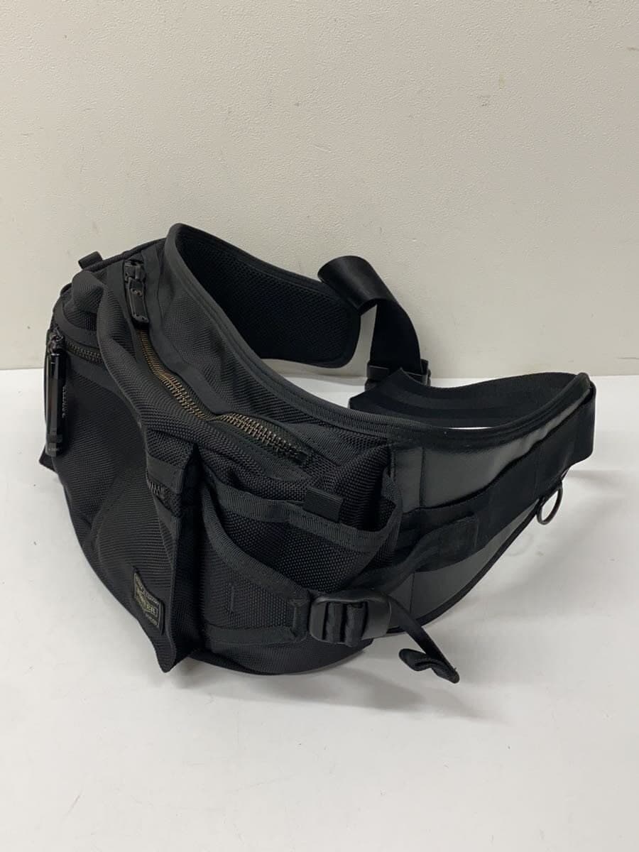 PORTER Shoulder Bag Canvas BLK 2