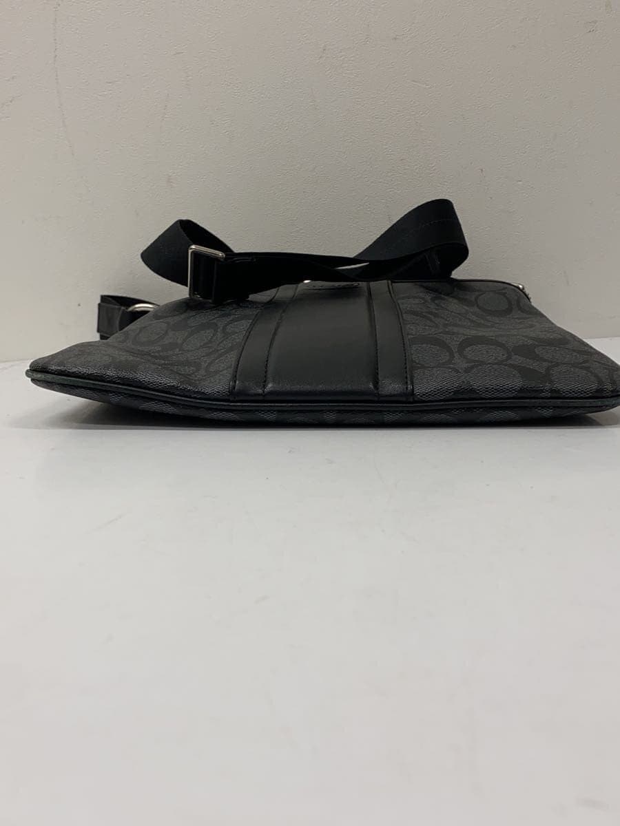 COACH Shoulder Bag Signature All-over Pattern Canvas BLK All-over Pattern F71131 4