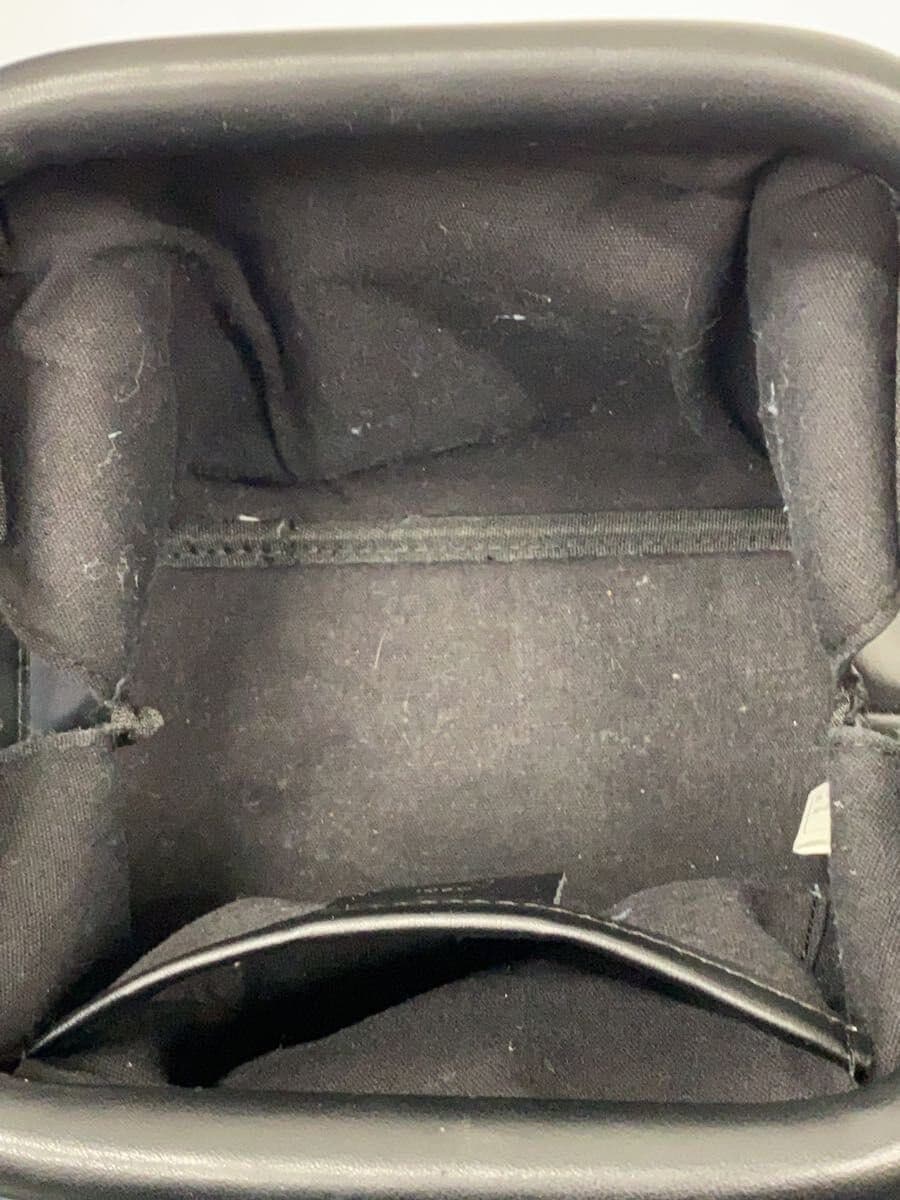 OSOI shoulder bag leather black plain 6