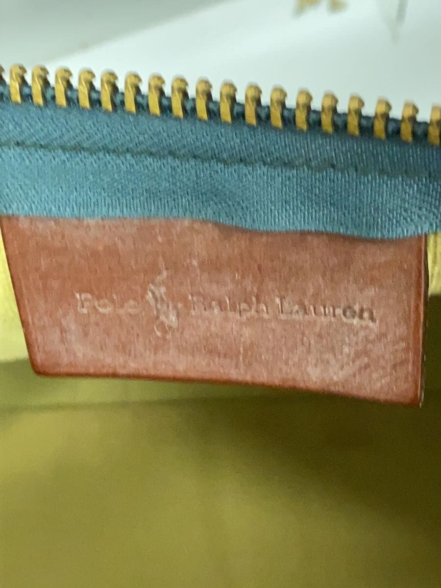 POLO RALPH LAUREN Boston Bag Leather Green Check 4