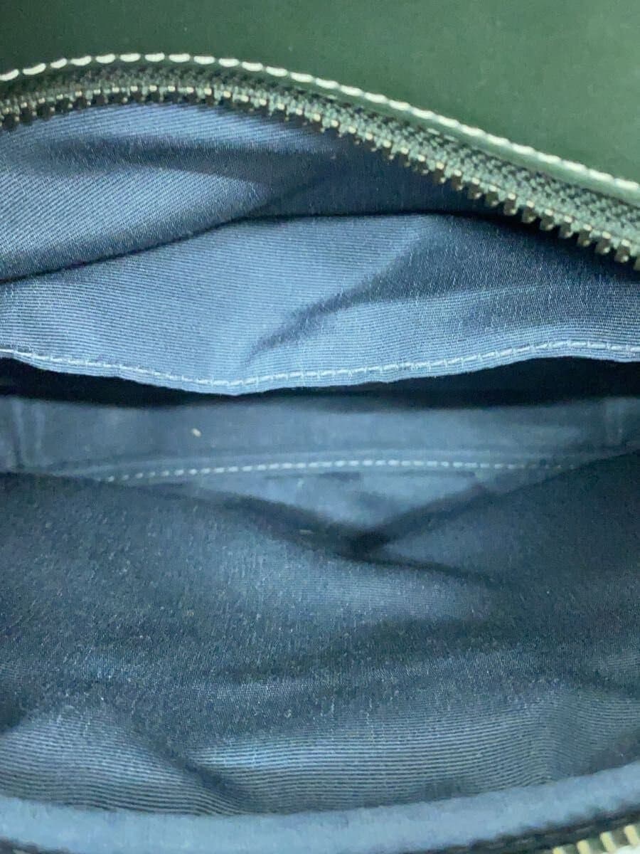 COACH Shoulder Bag Leather Green All-over Print CF484 6