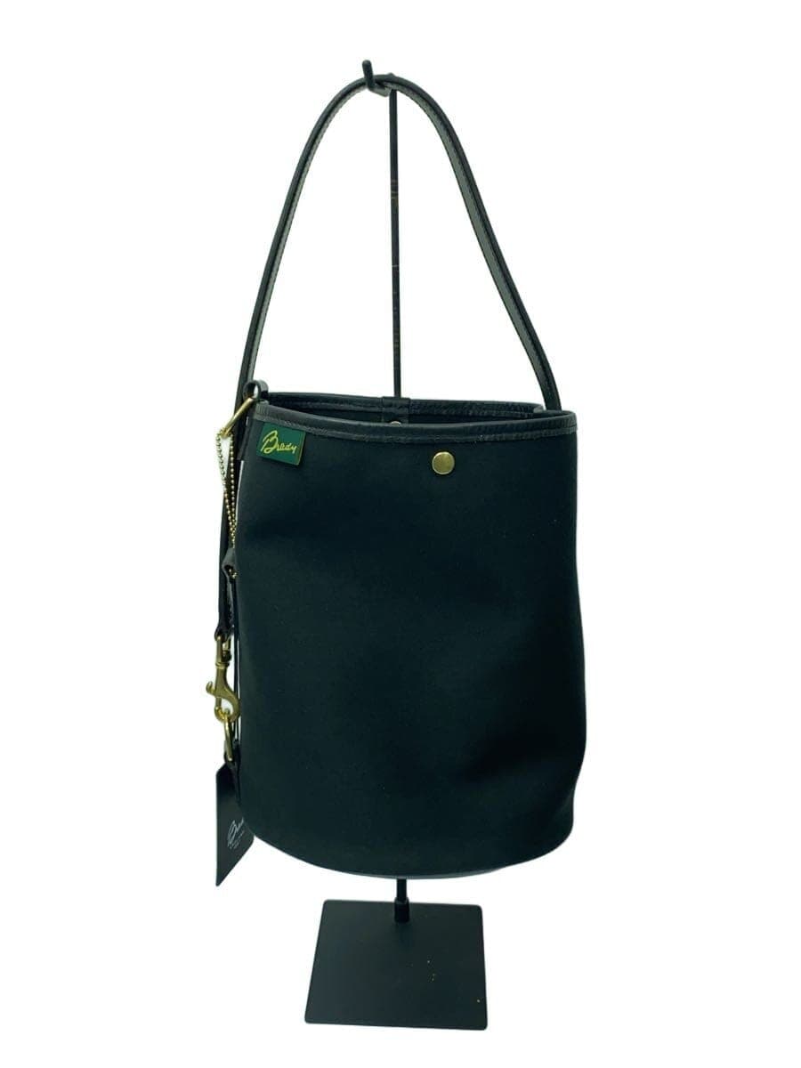 BRADY Shoulder Bag Canvas Black Solid Color