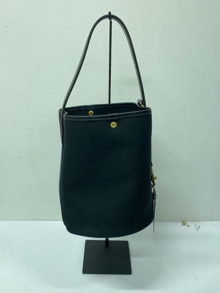 BRADY Shoulder Bag Canvas Black Solid Color 3