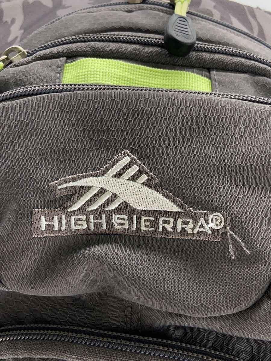 HIGH SIERRA Backpack GRY Camouflage 5
