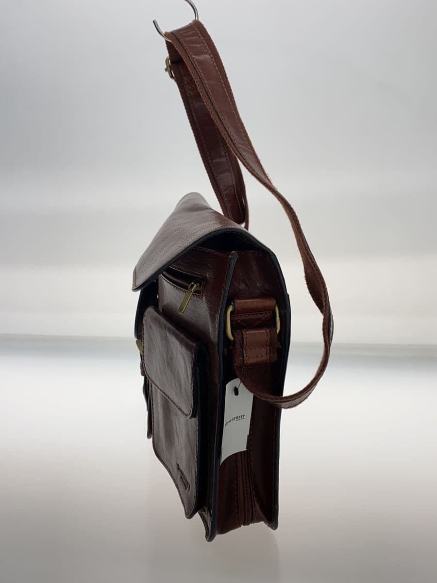 SNOBBIST Shoulder Bag Leather BRW Solid 2