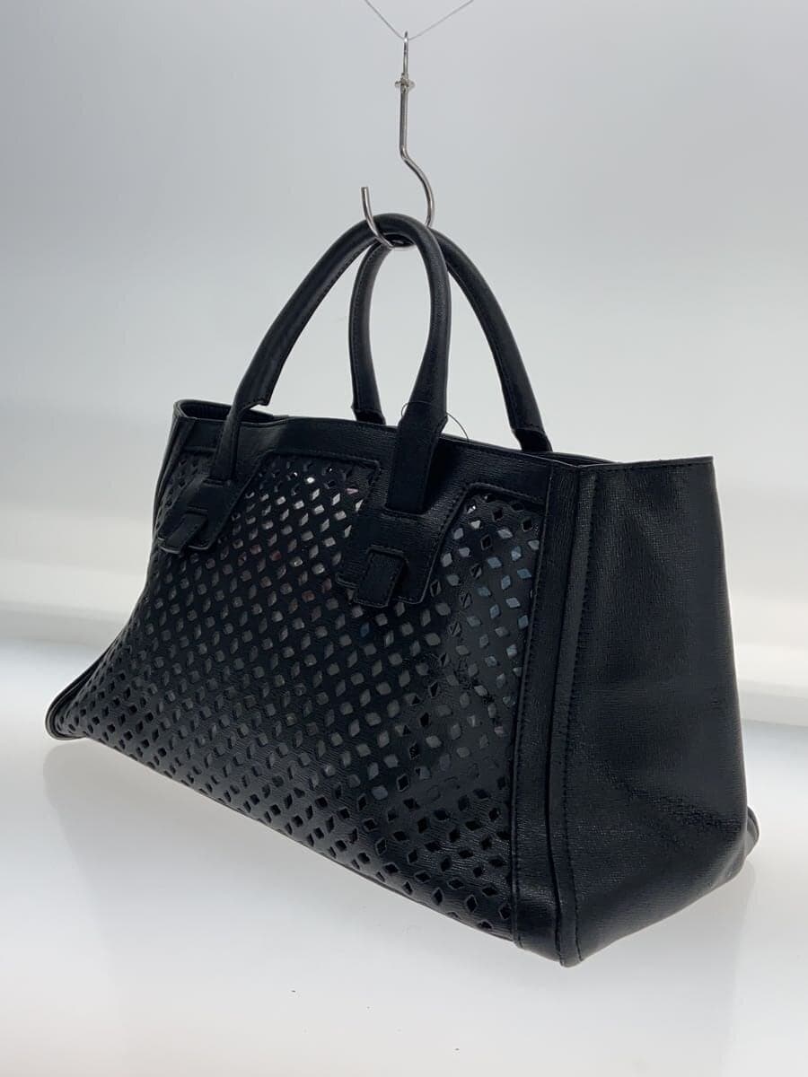 FURLA Tote Bag Leather BLK 2