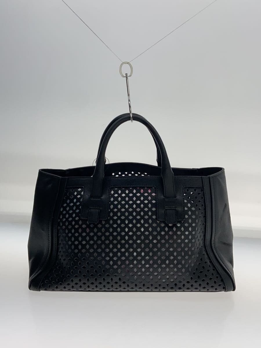 FURLA Tote Bag Leather BLK 3