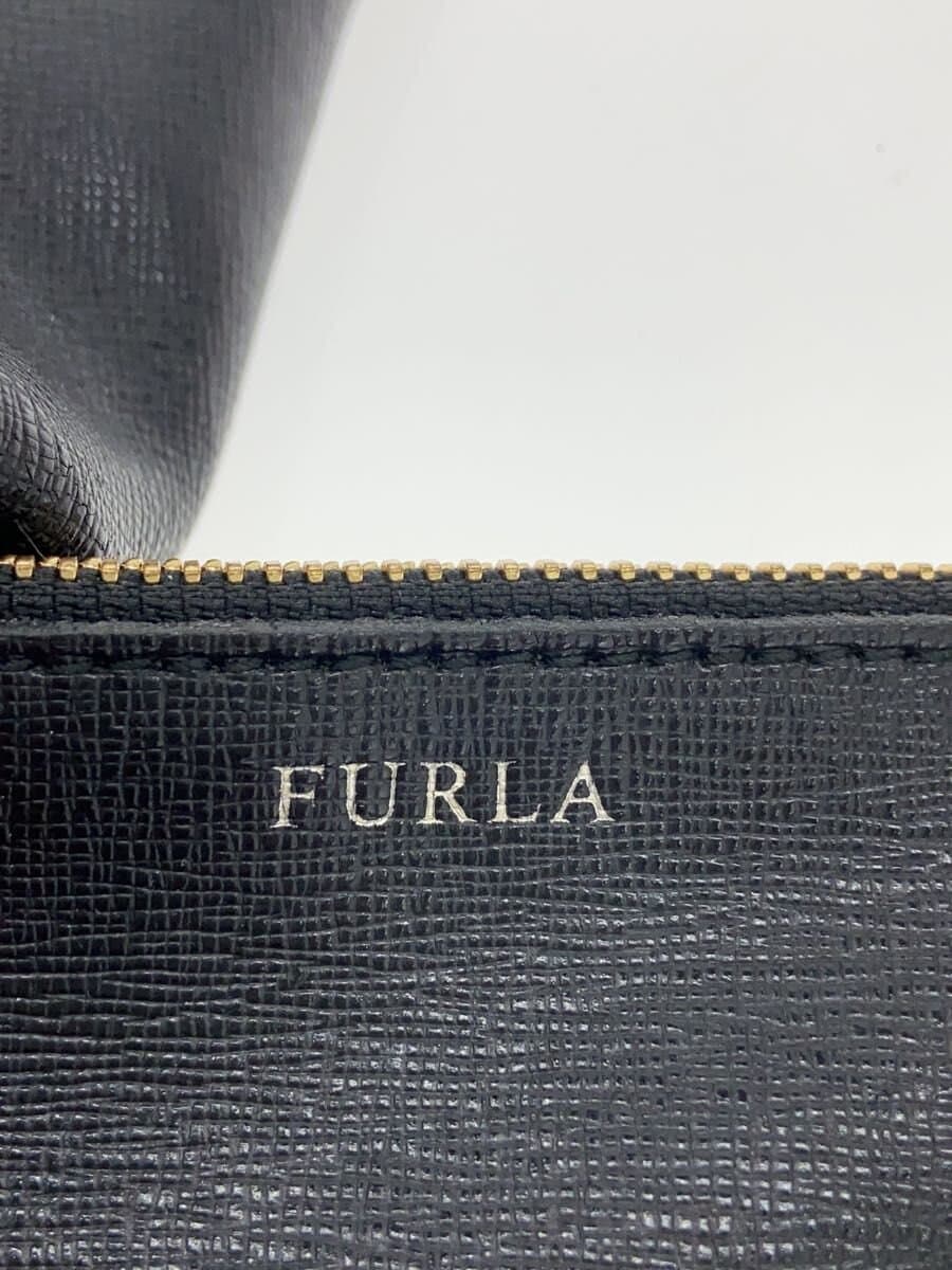 FURLA Tote Bag Leather BLK 5