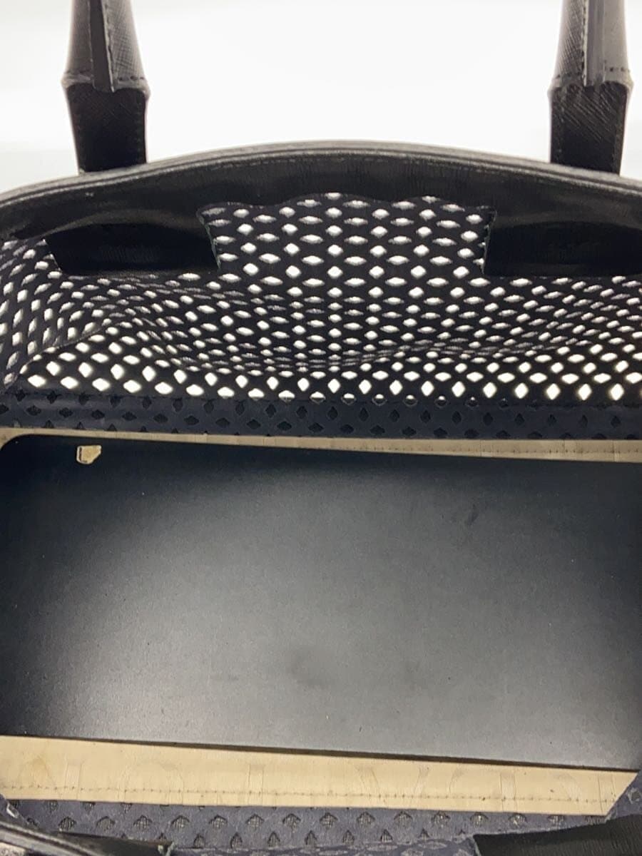 FURLA Tote Bag Leather BLK 6