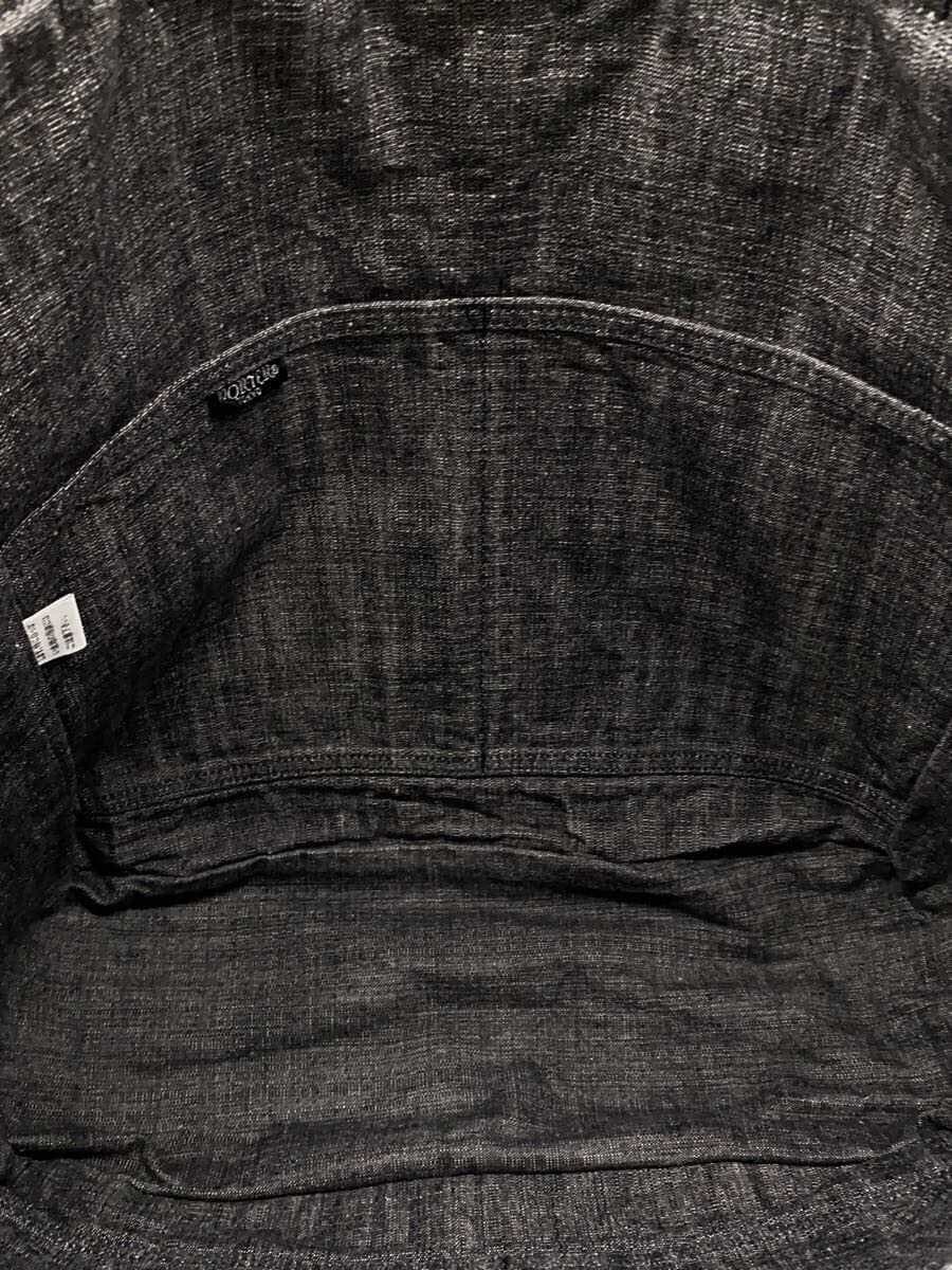 PORTER tote bag cotton GRY plain 6