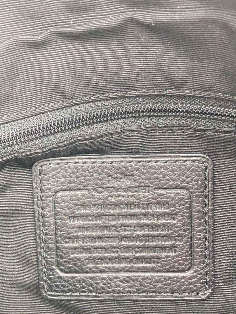 COACH Bag Leather BLK Solid F36675 5