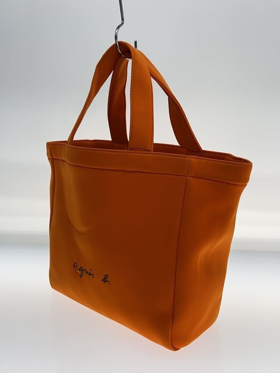 agnes b. Tote Bag ORN Solid 2