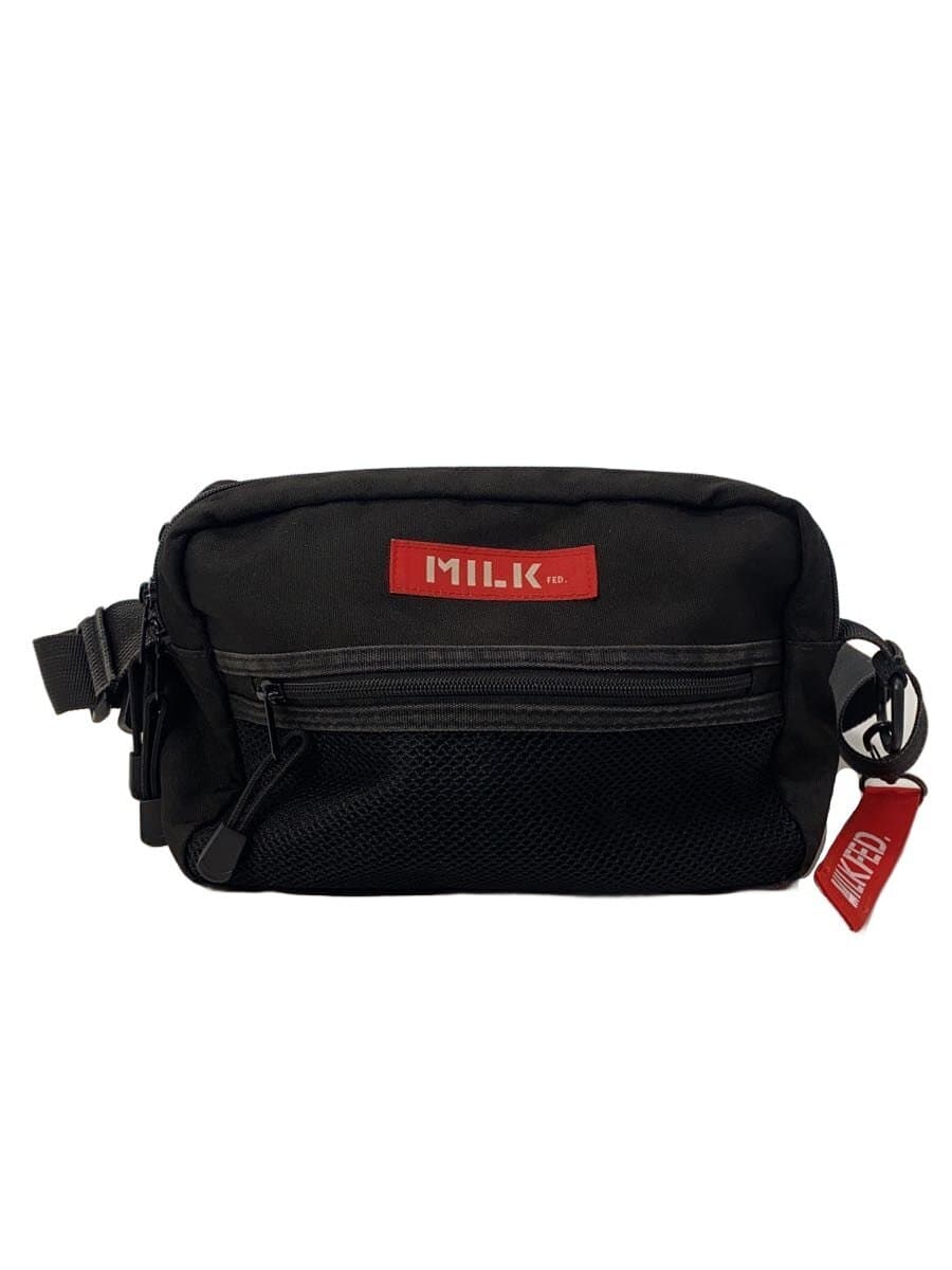 MILK FED. Shoulder Bag Polyester BLK Solid 03182087