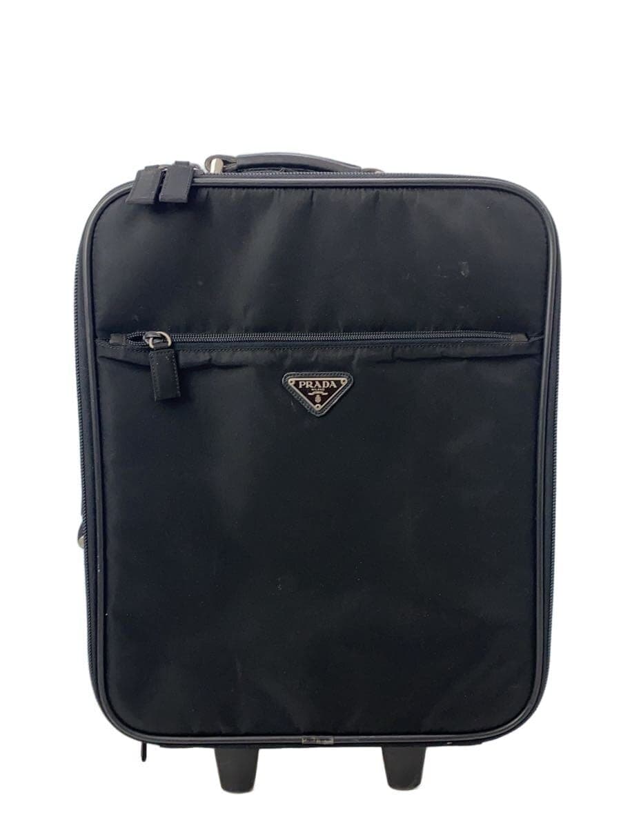 PRADA Travel Carry Nylon BLK Solid