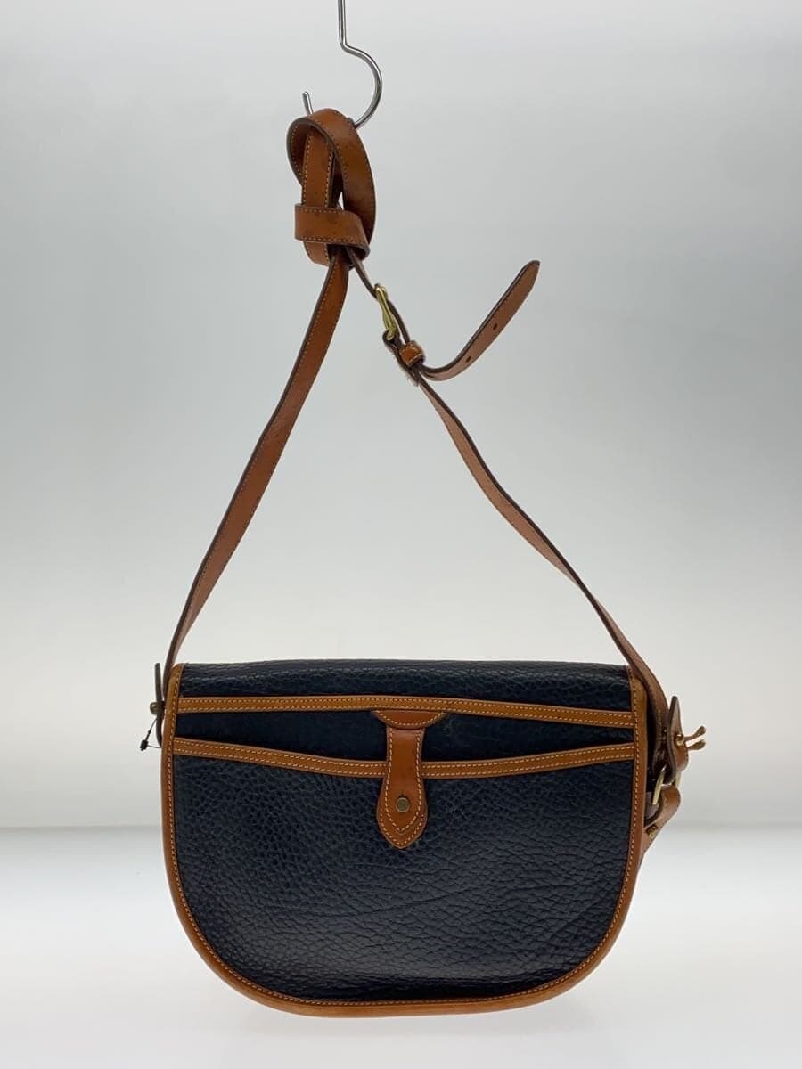 Dooney & Bourke Shoulder Bag Leather BLK Solid 3