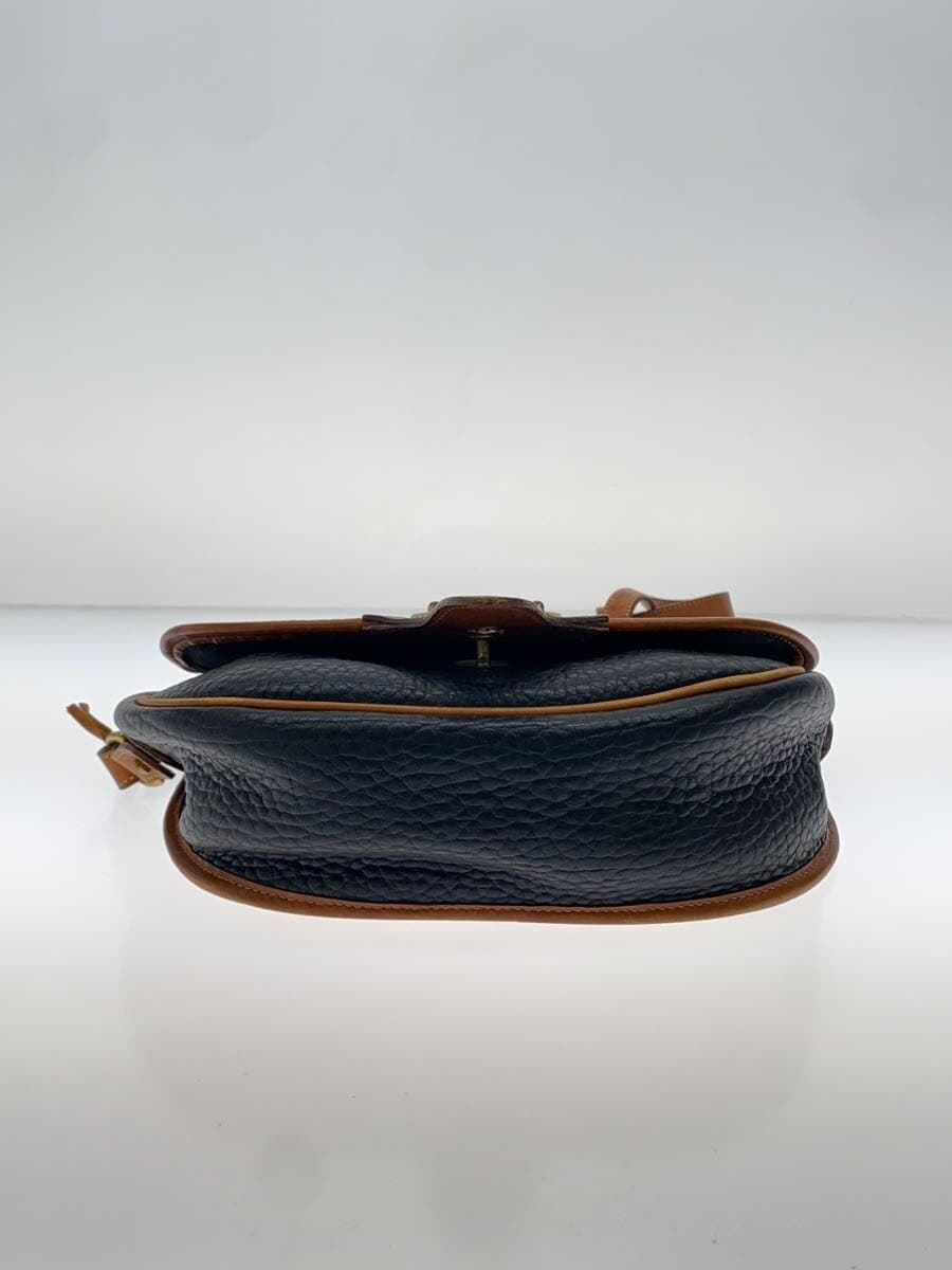 Dooney & Bourke Shoulder Bag Leather BLK Solid 4