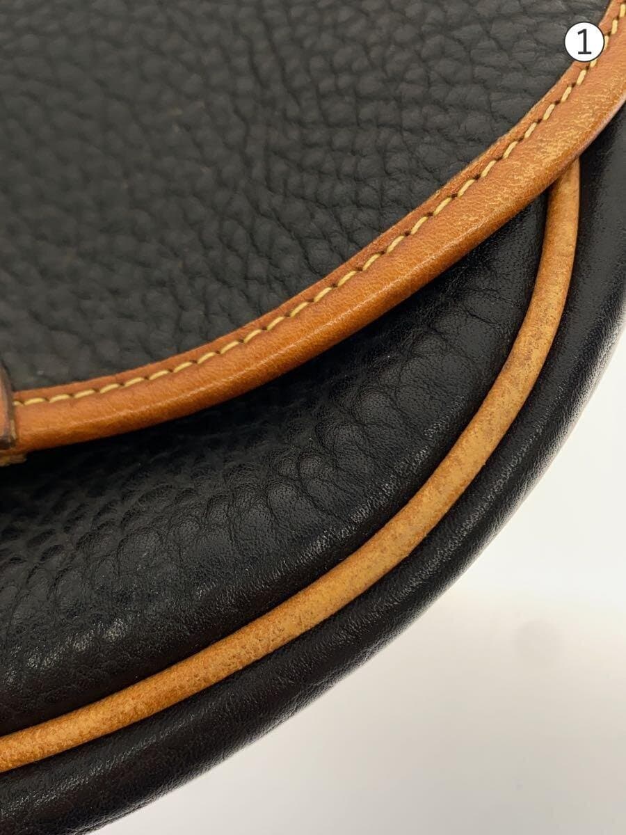 Dooney & Bourke Shoulder Bag Leather BLK Solid 7