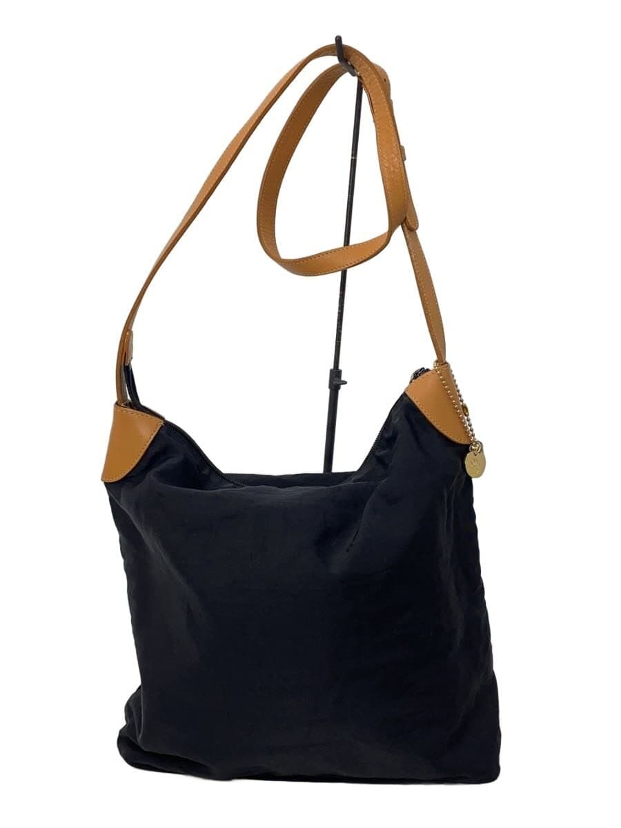 Kitamura Shoulder Bag Nylon BLK Solid 3