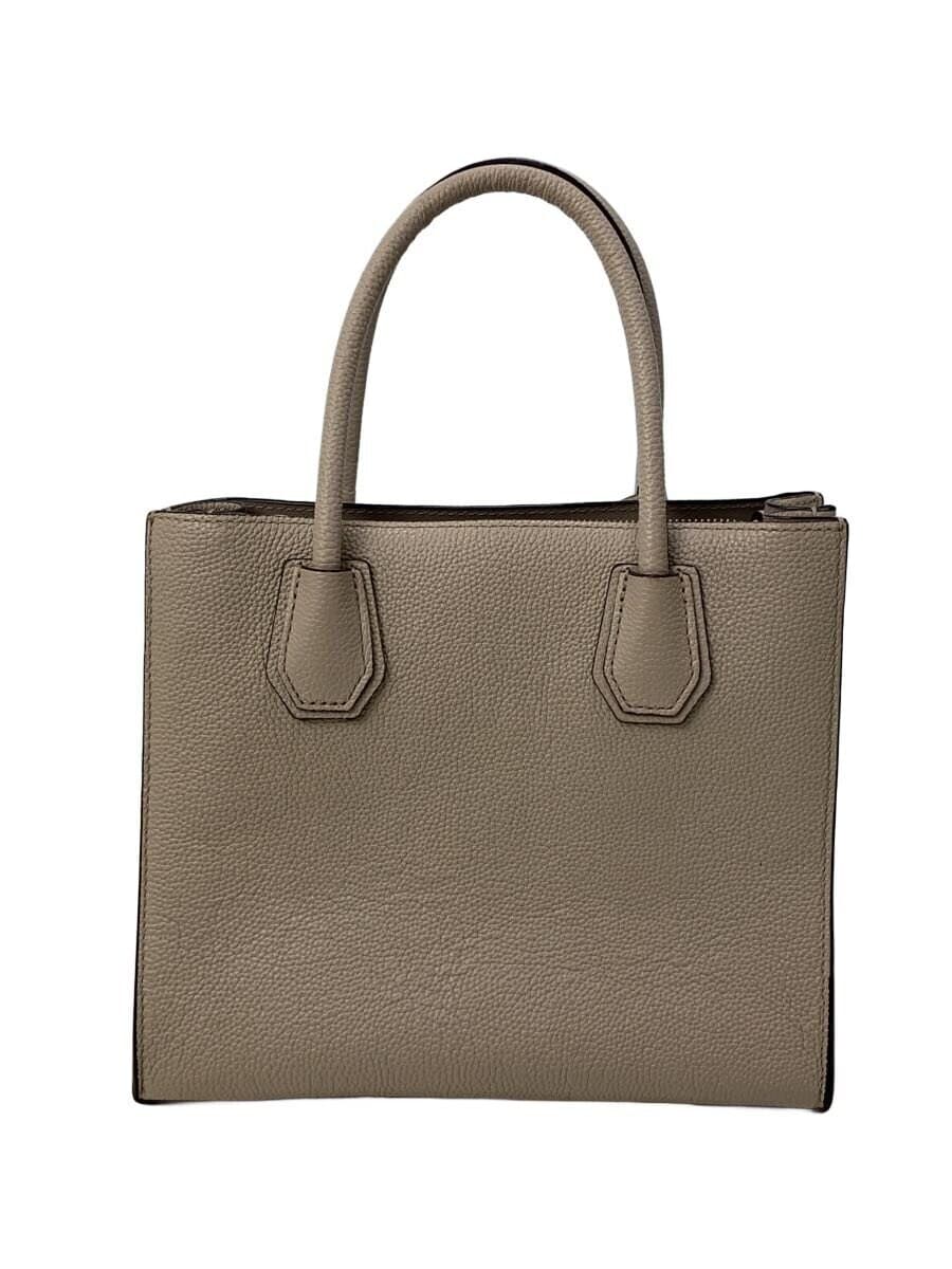 MICHAEL KORS Tote Bag Leather GRY 30F6SM9T2L Shoulder Missing Part 3
