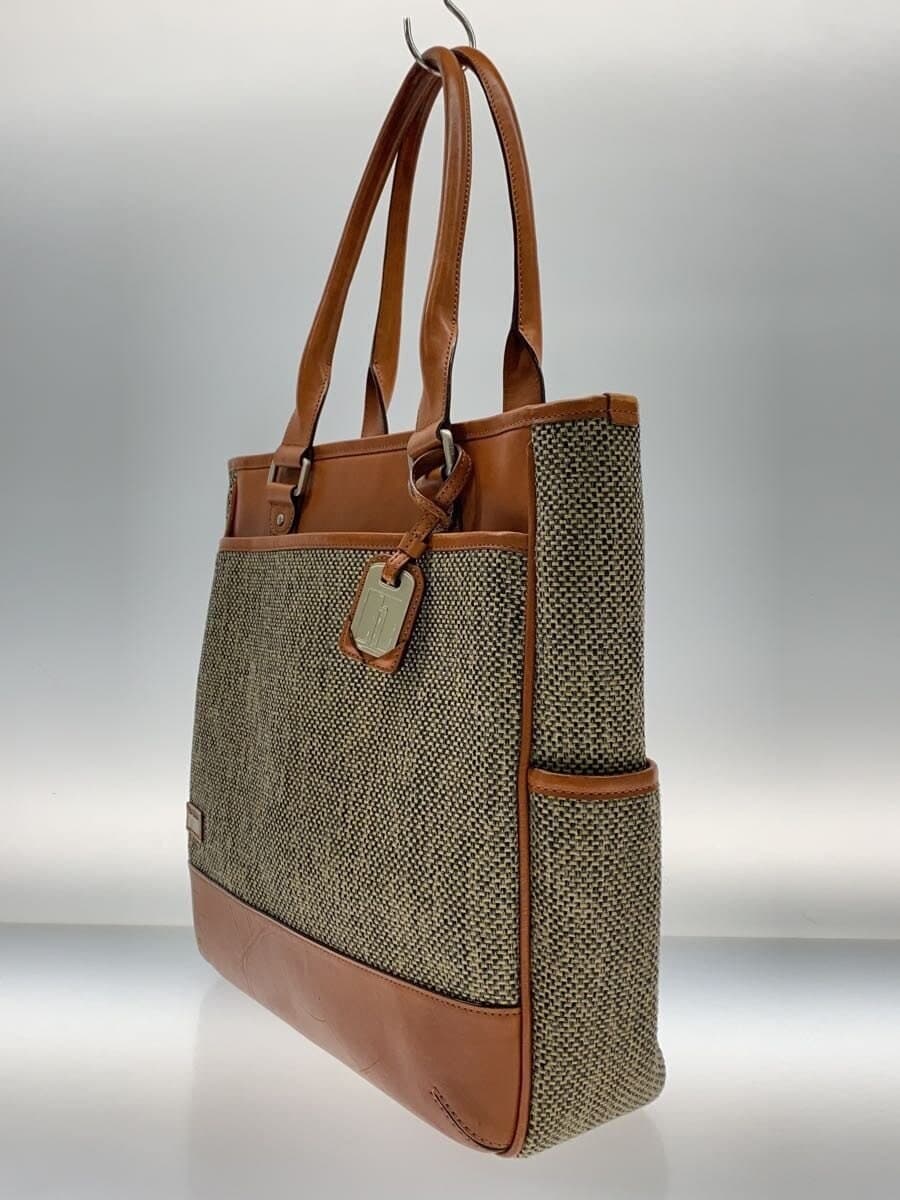 Hartmann tote bag -- KHK plain tweed 2