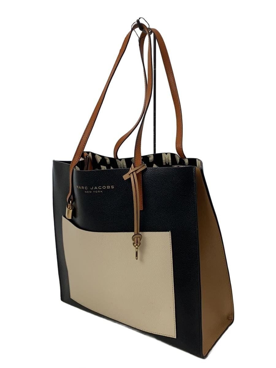 MARC JACOBS tote bag leather black M0016131244 condition considered 2