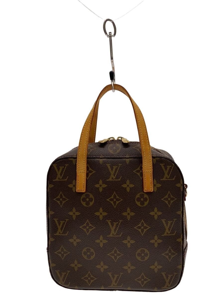 LOUIS VUITTON Spontini _Monogram Canvas PVC BRW