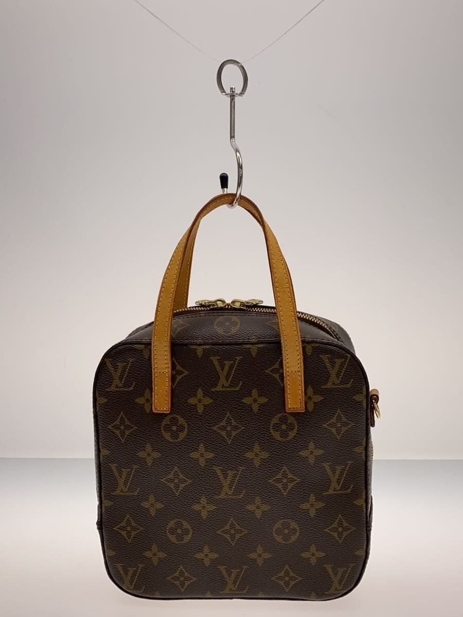 LOUIS VUITTON Spontini _Monogram Canvas PVC BRW 3