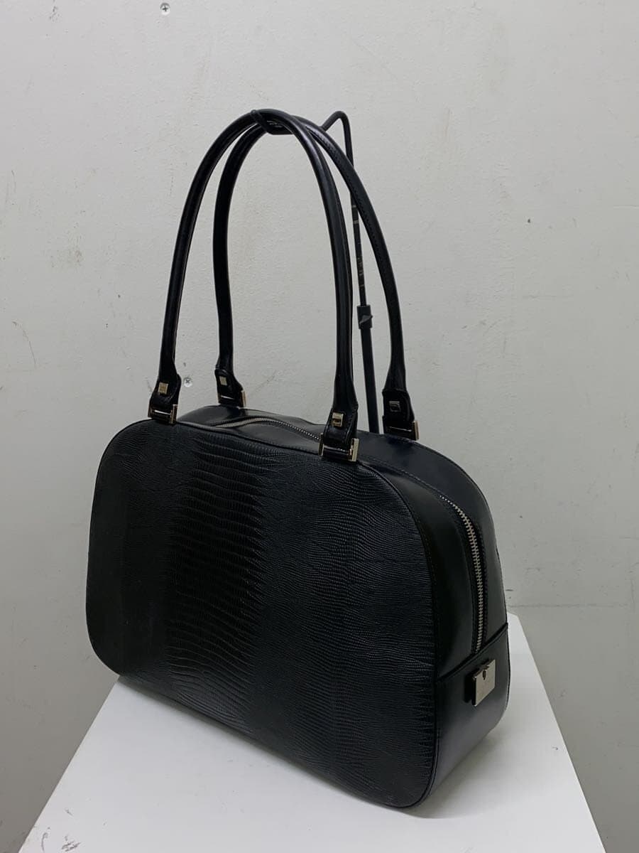 Salvatore Ferragamo Tote Bag Leather BLK 21 1239 2