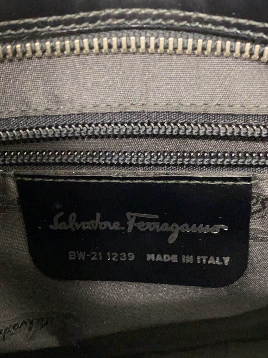 Salvatore Ferragamo Tote Bag Leather BLK 21 1239 5