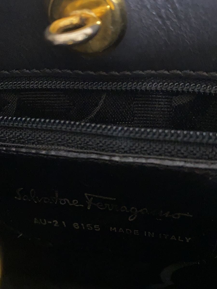 Salvatore Ferragamo Tote Bag Nylon BLK 21-6155 5