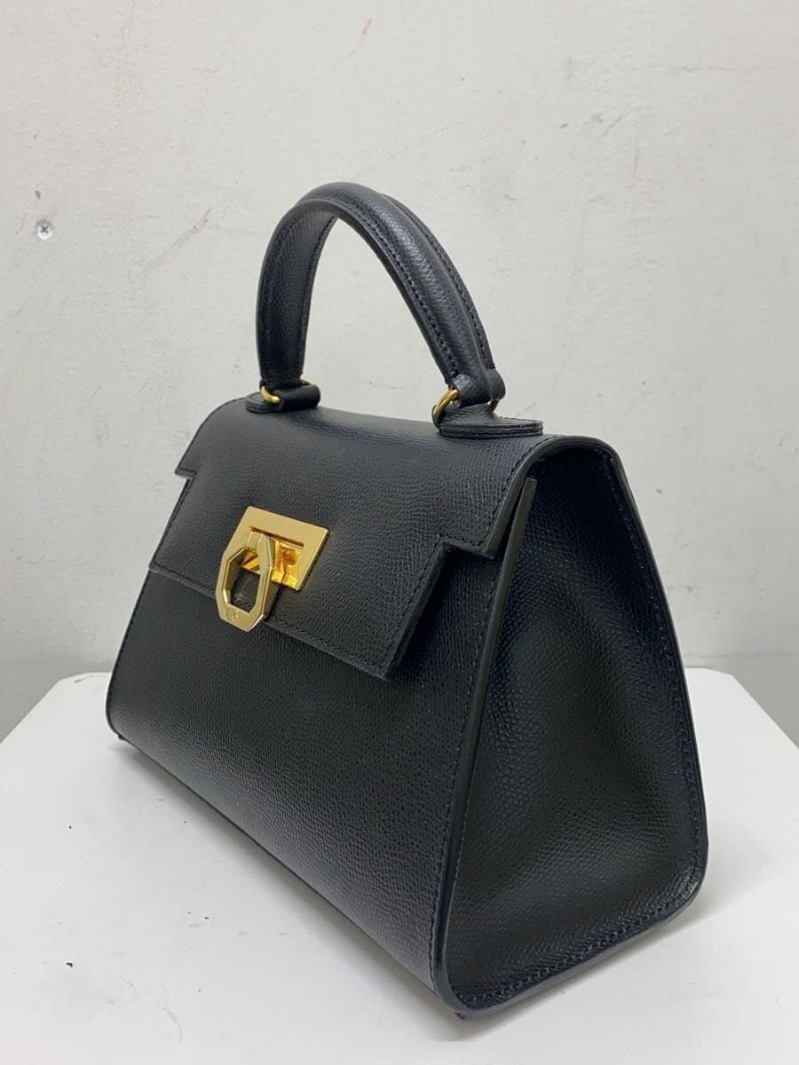CARBOTTI Handbag Leather BLK 2