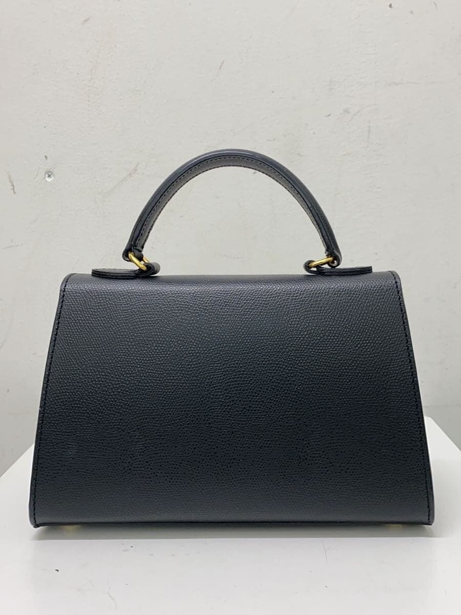 CARBOTTI Handbag Leather BLK 3