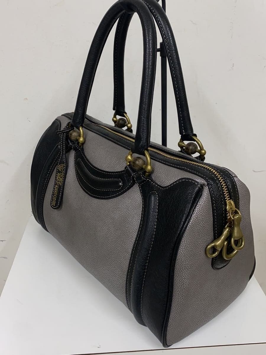 TOFF&LOADSTONE Boston Bag Leather SLV 2