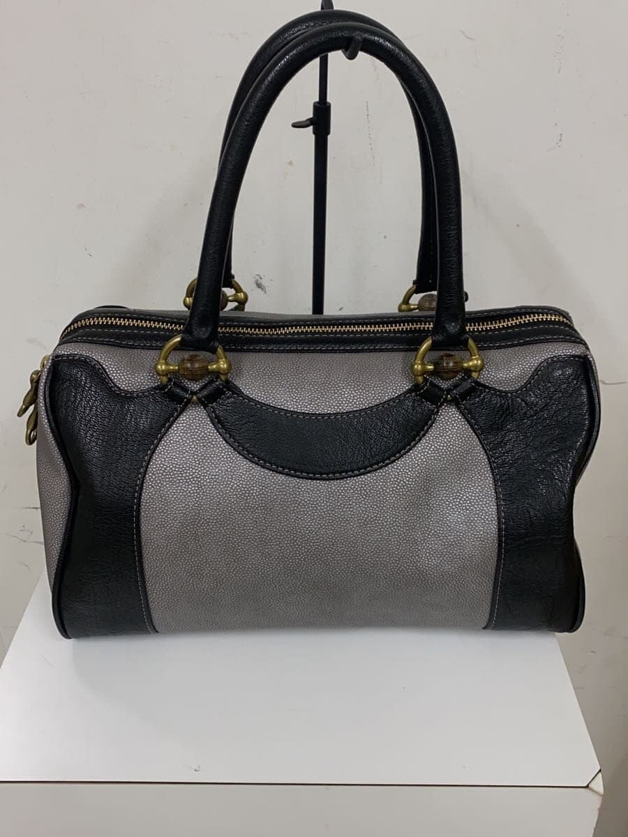 TOFF&LOADSTONE Boston Bag Leather SLV 3