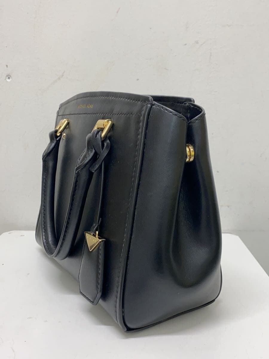 MICHAEL KORS Handbag Leather BLK 30T8GN4M2L 2