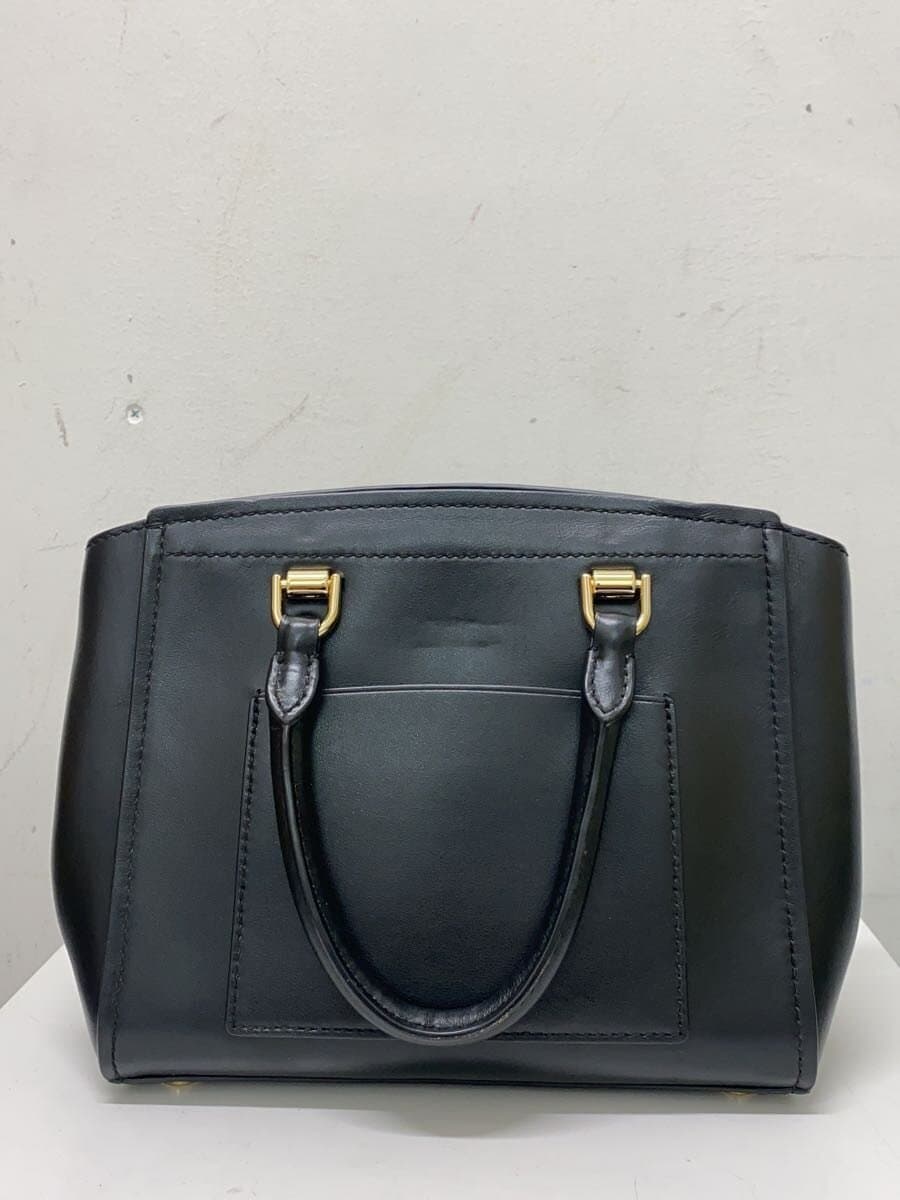 MICHAEL KORS Handbag Leather BLK 30T8GN4M2L 3