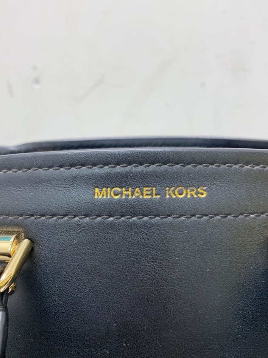 MICHAEL KORS Handbag Leather BLK 30T8GN4M2L 5