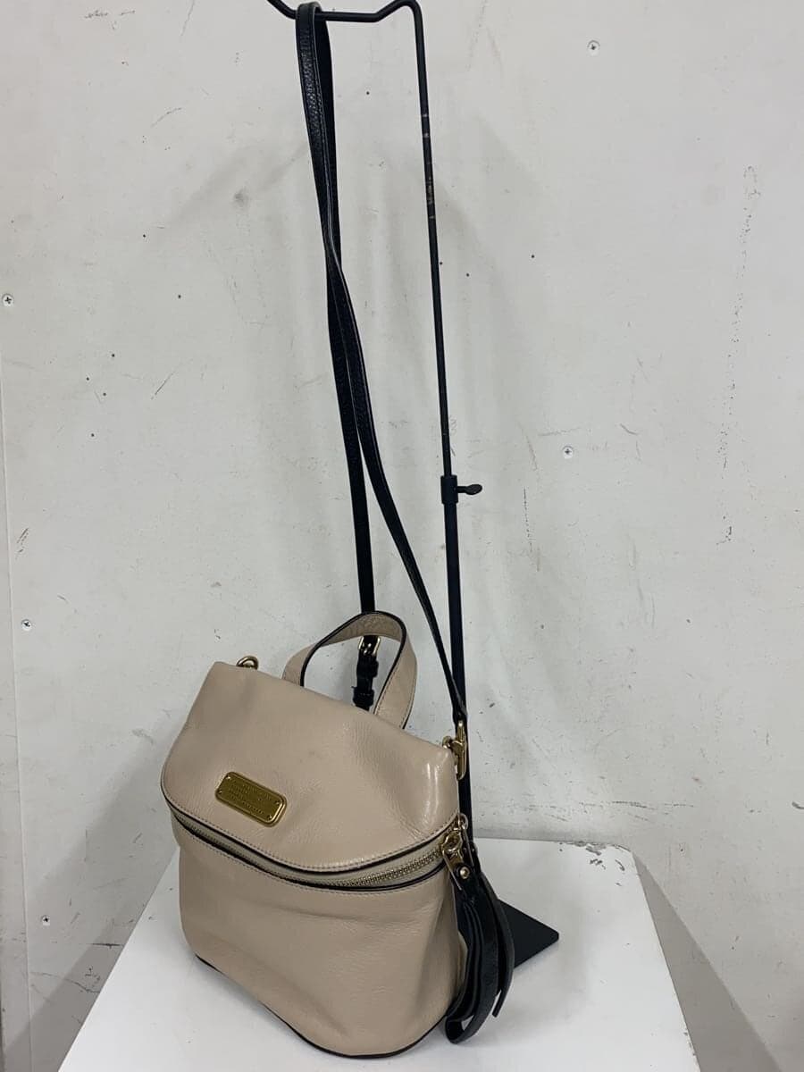 MARC BY MARC JACOBS Shoulder Bag Leather BEG 2