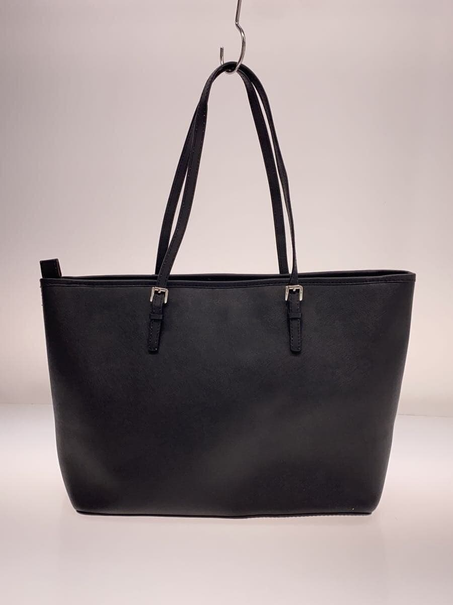 MICHAEL KORS tote bag leather BLK 30S4STVT2L 3