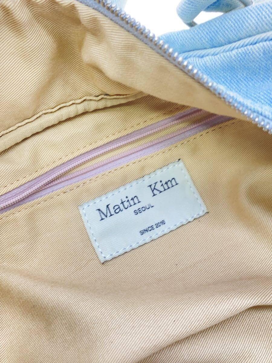 Matin Kim Shoulder Bag Denim -- BLU MK2312BG014M0-SK-F 5
