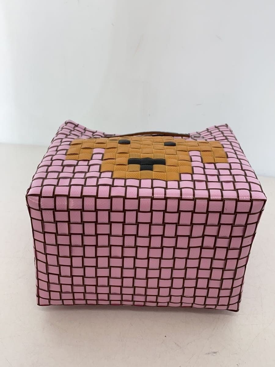 MARNIMARNI MARKET ANIMAL BASKET BAG Animal Basket Dog Pink 4