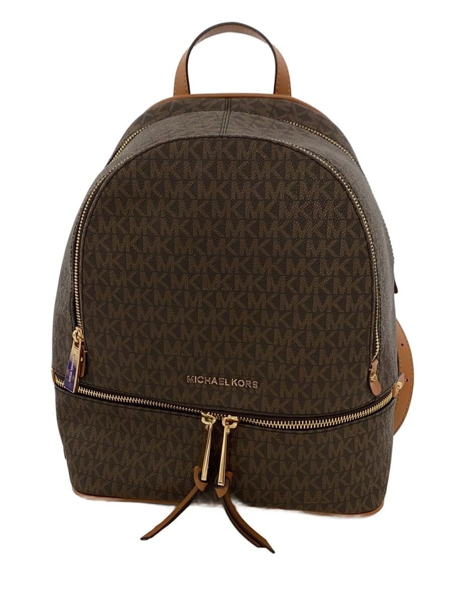MICHAEL KORS Backpack Backpack 30S7GEZB1B MK Pattern Brown